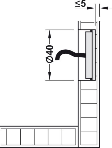 Häfele Dialock Anten FAN 200 - IP67 237.59.062