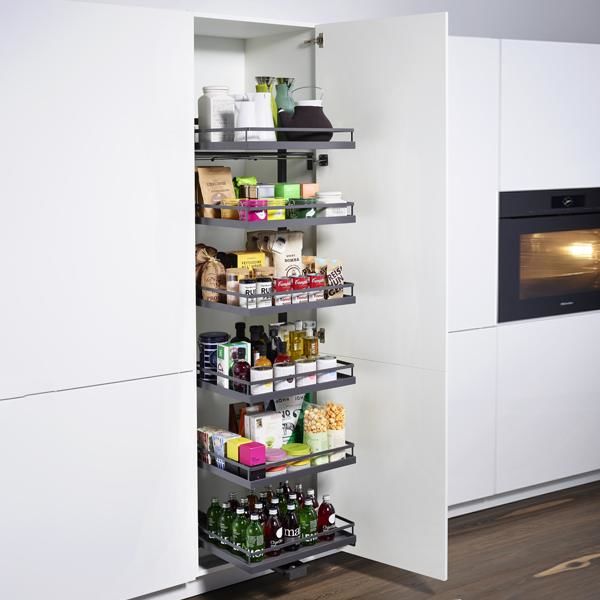 Hafele TANDEM SOLO Boy Kiler Seti Arena Classic Sepet Antrasit 450/1700mm