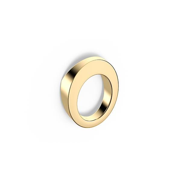 Hafele TONDO Düğme Kulp Parlak Pirinç 32mm
