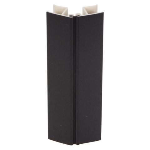 Hafele TAPE05 Baza Köşesi Açılı Mat Siyah 12cm