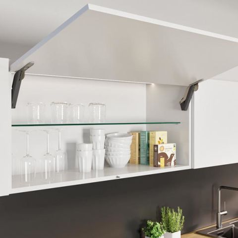 Hafele FREE SPACE 1.8 Bas-Aç Model C Antrasit/Nikel