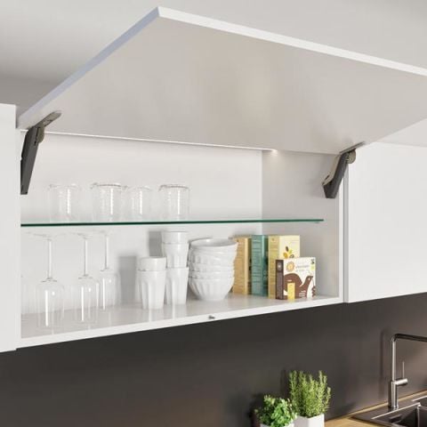 Hafele FREE SPACE 1.8 Bas-Aç Model D Antrasit/Nikel
