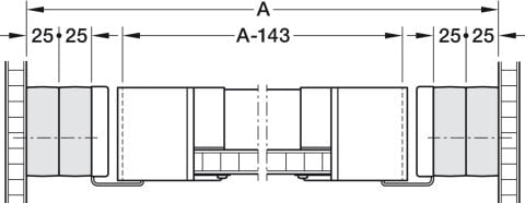 Hafele Ara çubuk, Kesseböhmer Conero - 811.62.631