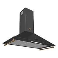 Hafele VINTAGE Davlumbaz 90cm klasik antrasit