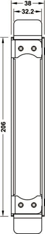 Hafele Gizli menteşe cebi CDH 120 - 927.91.924
