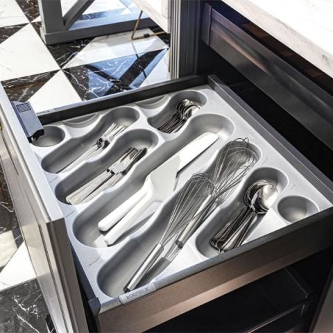 Hafele NUVOLA Çatal Kaşıklık Gümüş Gri 80cm