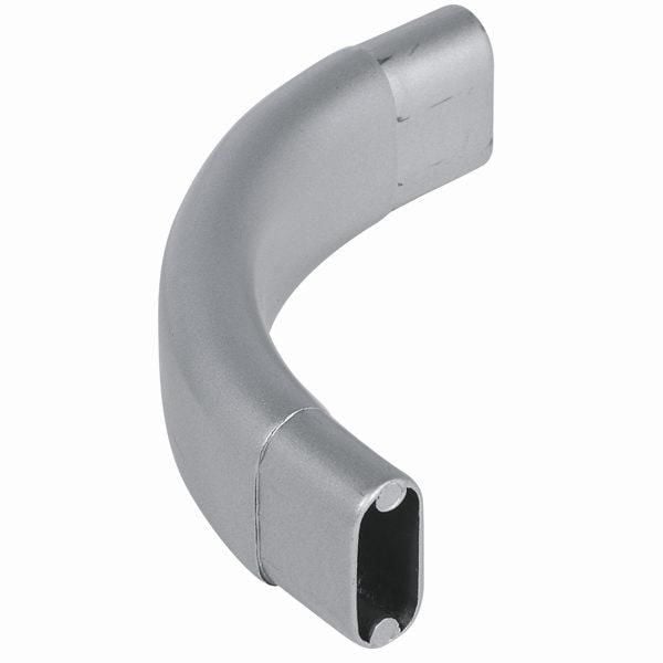 Hafele Askı Borusu Dirseği 90° Oval Parlak Krom