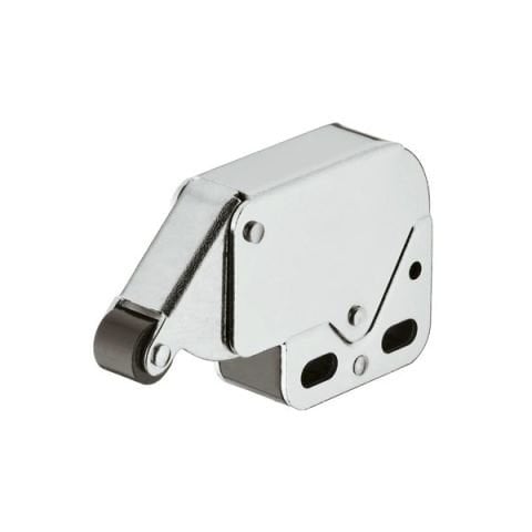 Hafele MINI-LATCH Yaylı bas aç gövde, siyah