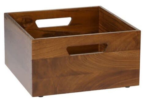 Hafele LEGRO Ahşap tepsi,235x235x60,koyu meşe