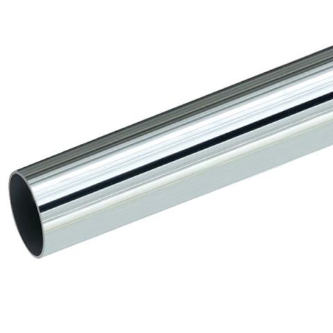 Hafele Askı Borusu Çelik Yuvarlak Parlak Krom 1000mm