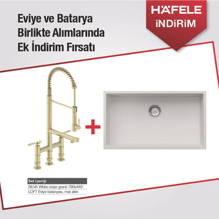 Eviye ve Batarya Seti, Hafele SILVA, Hafele LOFT Batarya