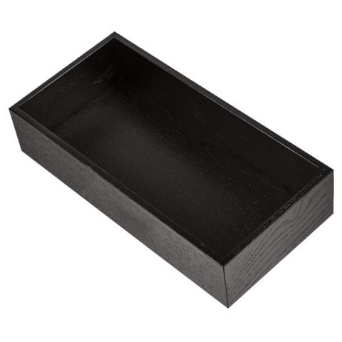 Hafele WOODY Aksesuar Kutusu Siyah 255x125x51mm