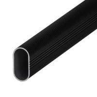 Hafele Alüminyum askı b.siyah 30x15x0,9mm/1,0m