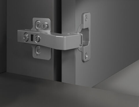Hafele M310 Menteşe sabit kapak frenli 48/6 vd