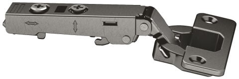 Hafele M310 Menteşe frenli siyah düz 48/6 vid.