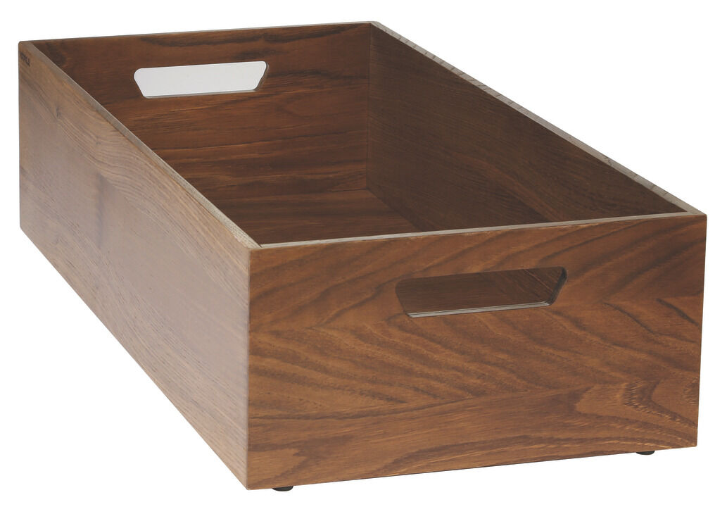 Häfele LEGRO - Ahşap Tepsi 235x63x470 mm Koyu meşe 550.32.421
