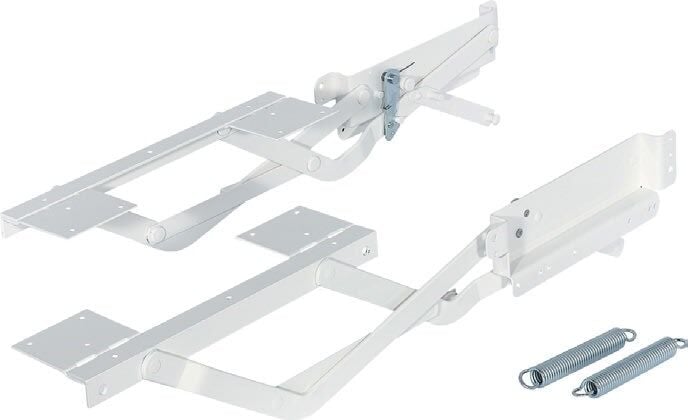 Hafele SVELTO Katl.tez.altı mek.beyaz 340mm