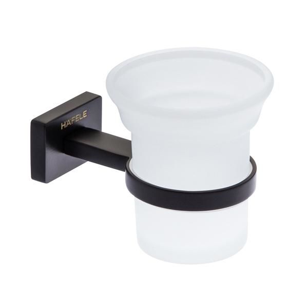 Hafele MELANTHA Diş Fırçalık Siyah 50x108x105mm