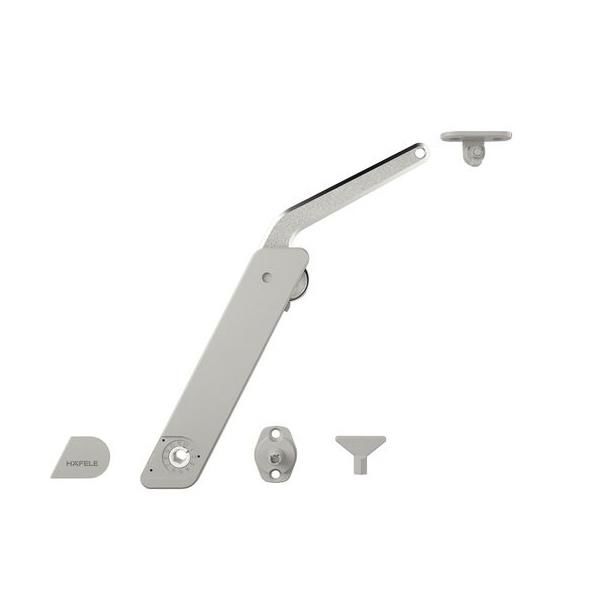 Hafele F.FLAP H 1.5 Kalkar Kapak Makas Seti C Gri/Nikel Sağ