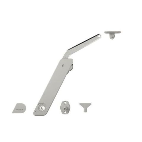 Hafele F.FLAP H 1.5 Kalkar Kapak Makas Seti C Gri/Nikel Sağ