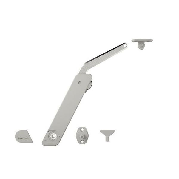 Hafele F.FLAP H 1.5 Kalkar Kapak Makas Seti C Gri/Nikel Sol