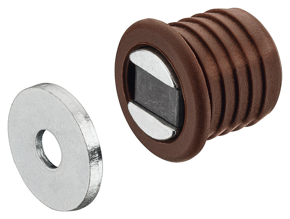 Häfele Mıknatıs tutma gücü 2 5–3 5 kg 13 6 mm matkap Gövde: Kahverengi 246.19.102