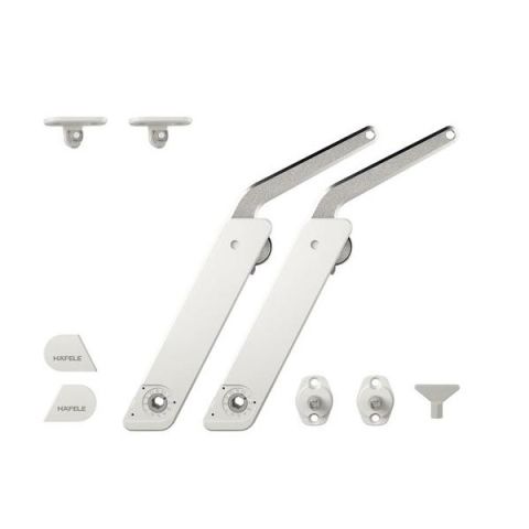 Hafele F.FLAP H 1.5 Çift Makas Set A Beyaz/Nikel