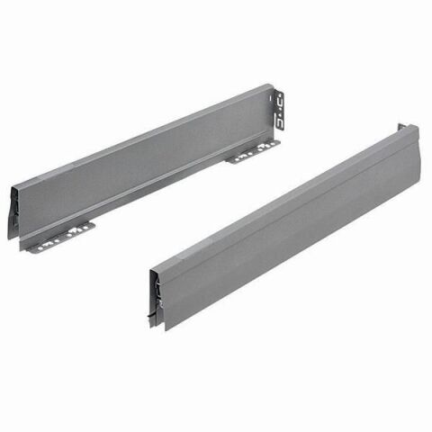 Hafele Moovit, Çekmece Yanağı Antrasit 450mm - 551.52.304
