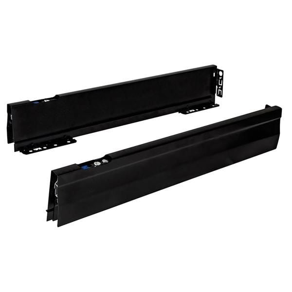 Hafele MOOVIT Yanak siyah 92/350mm