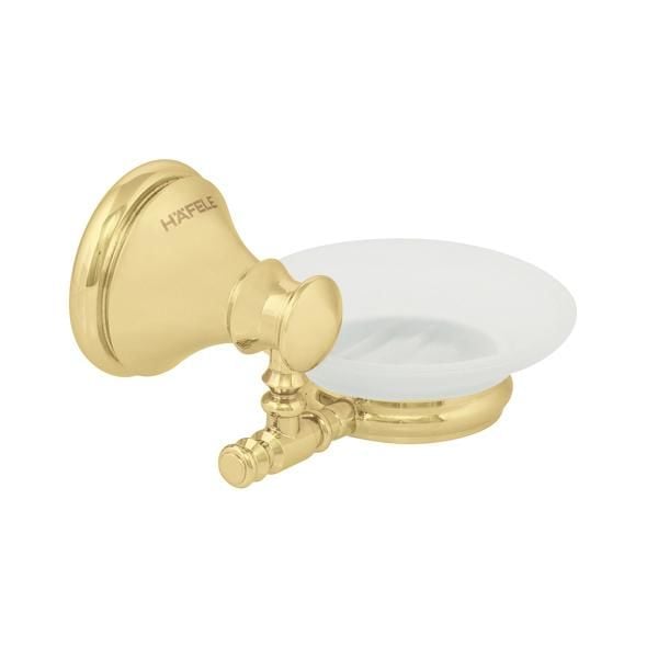 Hafele CALI Sabunluk,duvara monte,parlak pirinç