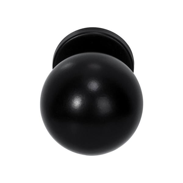 Hafele POMOLI Topuz Kapı Kolu Seti Mat Siyah