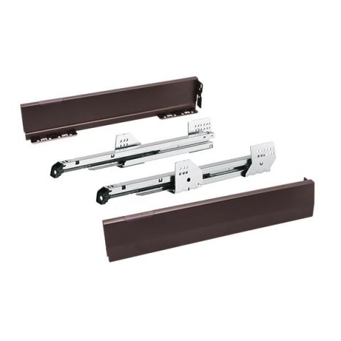 Hafele MATRIX BOX P Çekmece Seti Bronz Kahve Vidalı 16/92/300mm 50kg