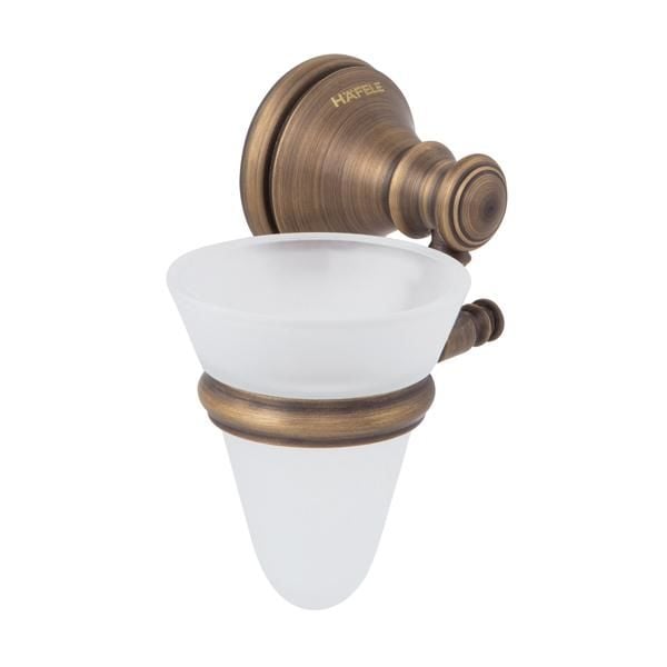 Hafele CALI Diş fırçalık,duvara monte,a.bronz