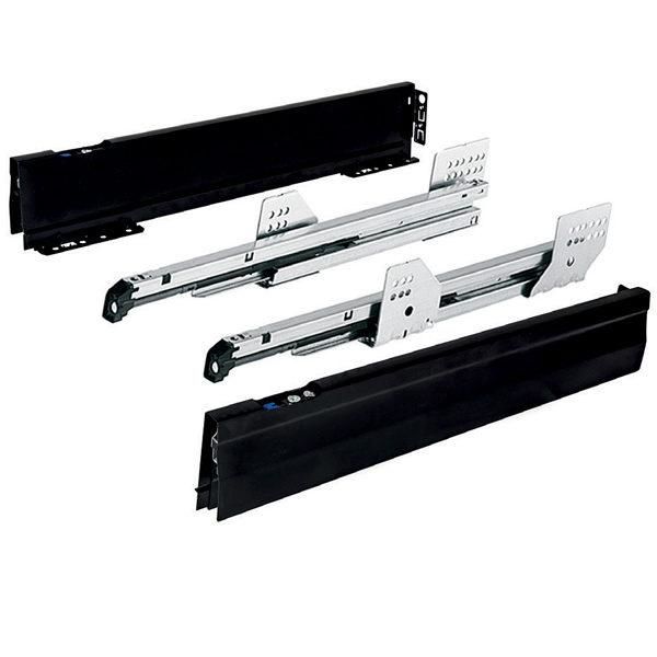 Hafele MATRIX BOX P Çekmece Seti Mat Siyah Vidalı 16/92/350mm 50kg