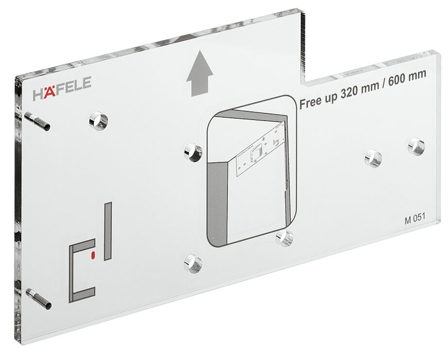 Häfele Free Up - Delik mastarı 372.33.050