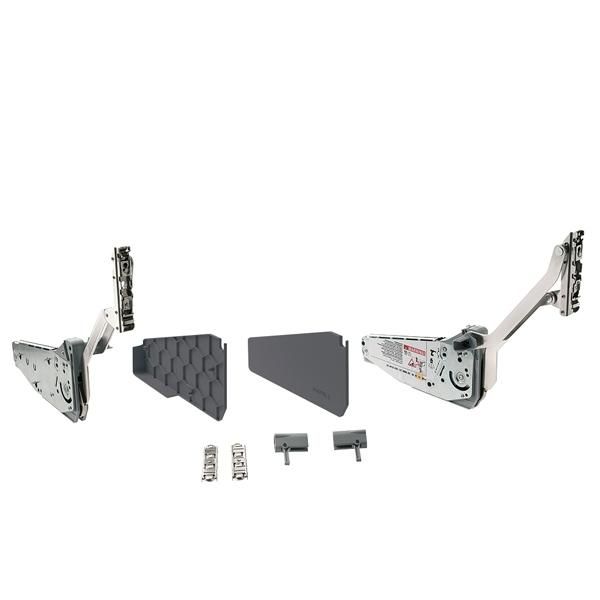 Hafele FREE UP Paralel Kalkar Makas Seti Antrasit 38-50cm/2-3,8kg