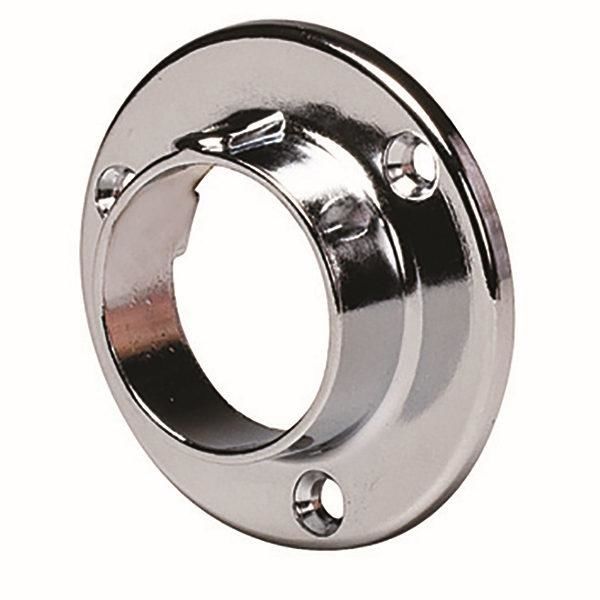 Hafele Askı Borusu Flanşı Yuvarlak Parlak Krom Çelik 48mm