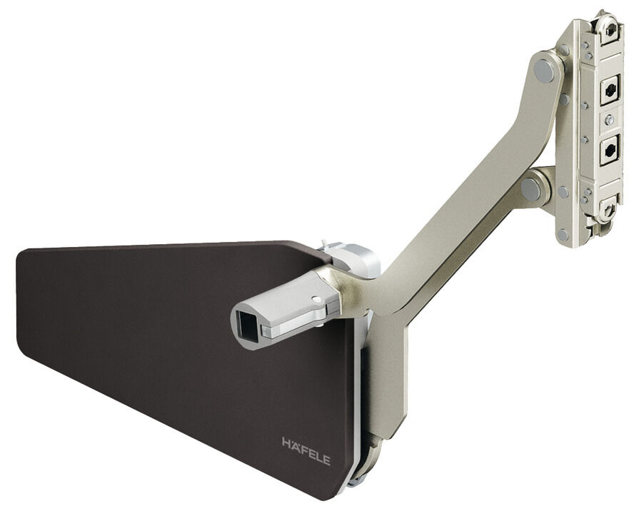 Häfele Free up - Paralel kalkar kapak makası R3us 430–600 mm 5–9,7 kg Antrasit 372.33.313
