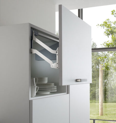 Häfele Free up - Paralel kalkar kapak makası R4us 430–600 mm 7,4–14,6 kg 372.33.314