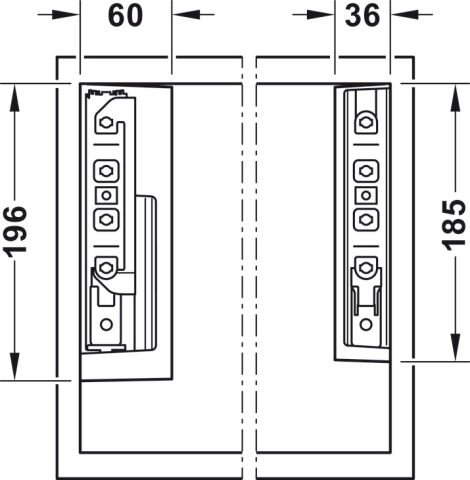 Kalkar kapak makası, Hafele Free flap 3.15 E (elektrikli)