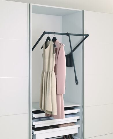 Gardırop Asansörü, Hafele DRESS LINE, 10kg - 805.16.411