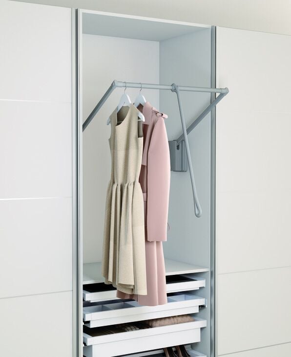 Gardırop Asansörü, Hafele DRESS LINE, 10kg - 805.16.511