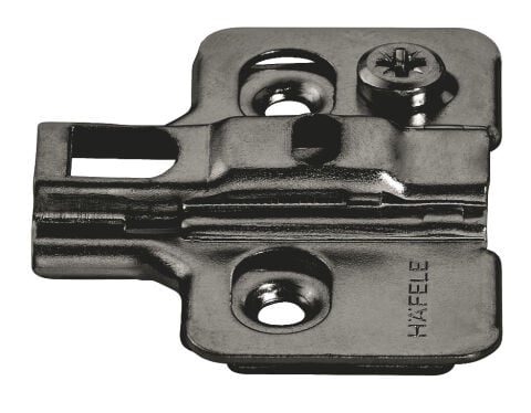 Haç tipi menteşe tabanı, Hafele Metalla 310 SM, hızlı