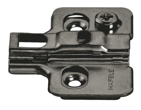 Haç tipi menteşe tabanı, Hafele Metalla 310 SM, hızlı