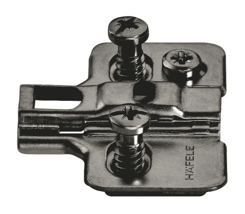 Haç tipi menteşe tabanı, Hafele Metalla 310 SM, hızlı