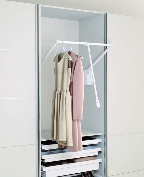 Gardırop Asansörü, Hafele DRESS LINE, 10kg - 805.16.711
