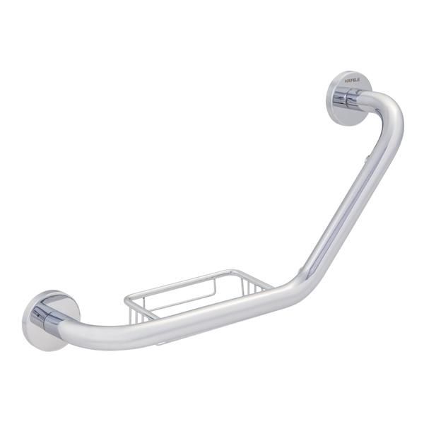 Hafele HOSE Açılı Tutamak Parlak Krom 440mm