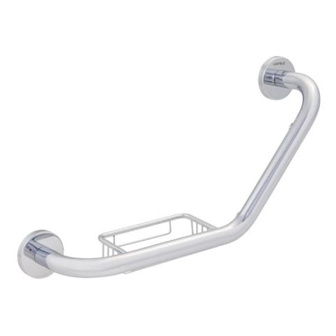 Hafele HOSE Açılı Tutamak Parlak Krom 440mm