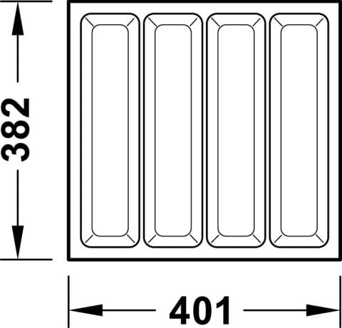 Alet düzenleyici, Hafele Matrix Pro Medical, 120 mm