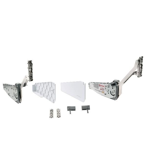 Hafele FREE UP Paralel Kalkar Makas Seti Beyaz 43-60cm/5-9,7kg